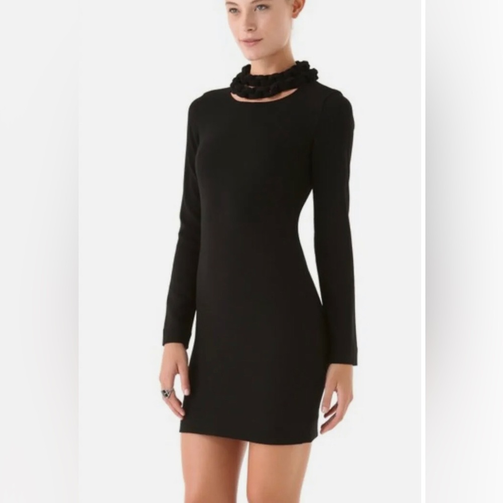 Diane Von Furstenberg Giada black dress 0 NWT